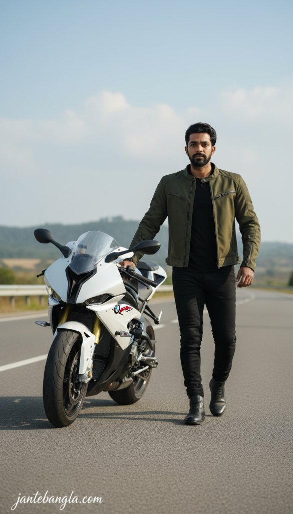 Gemini AI Bike Photo Edit Prompts For Boy